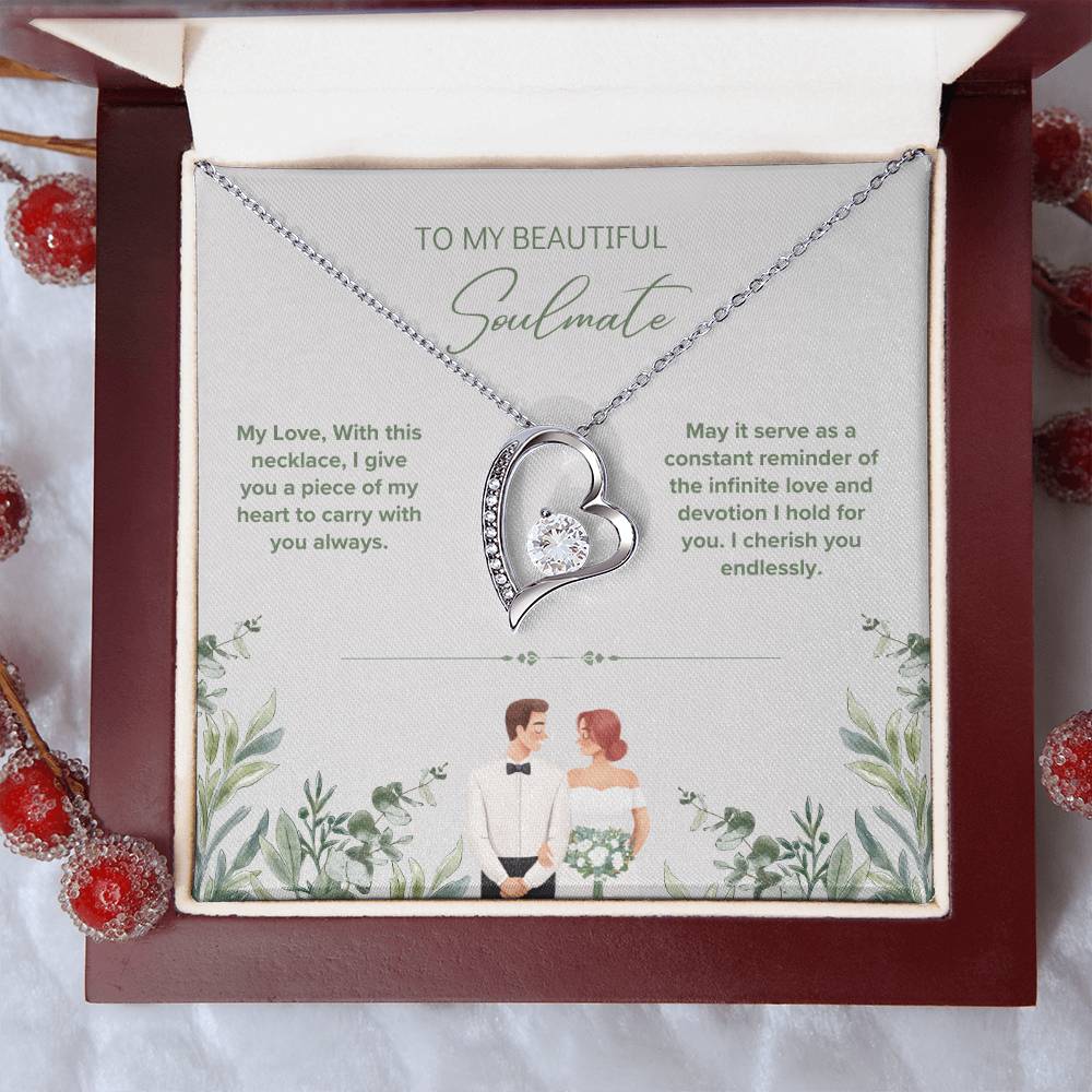 Endless Love: Forever Love Necklace with Message Card