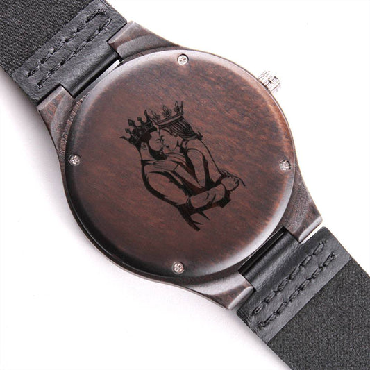 Watch- Custom Wood Grain Watch