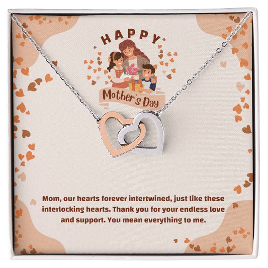 Forever Cherished: Mom's Heart Pendant