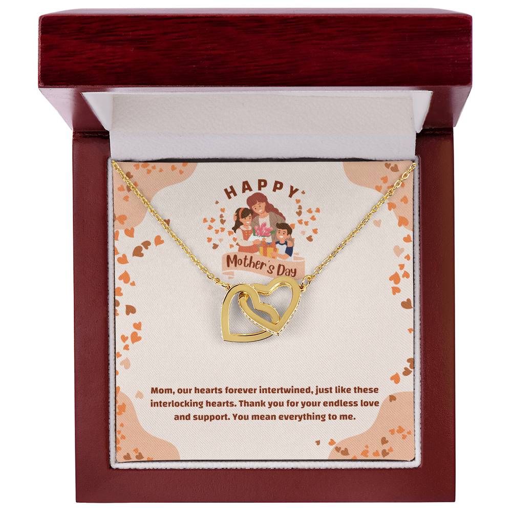 Forever Cherished: Mom's Heart Pendant