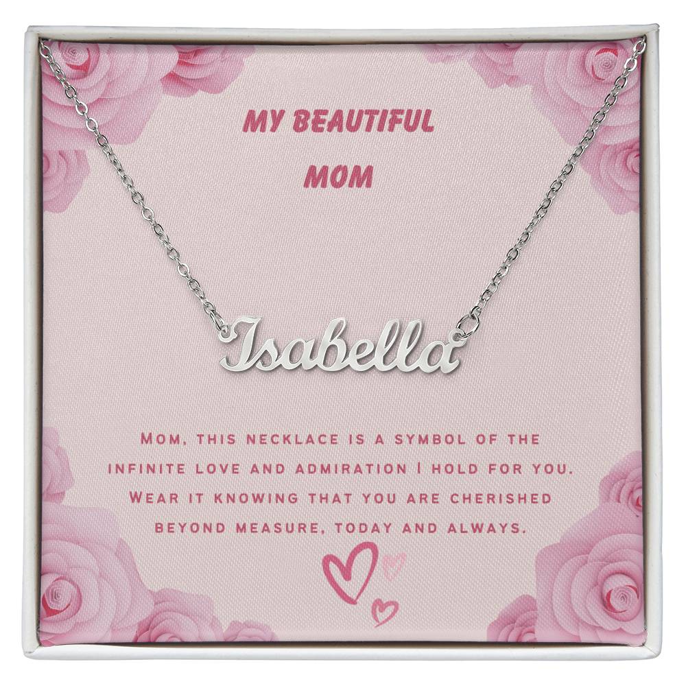 Mom's Personalized Name Necklace