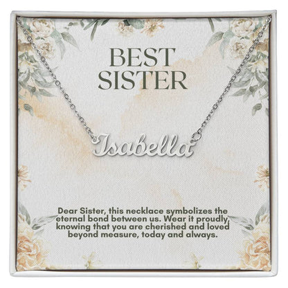 Sister's Eternal Bond Necklace