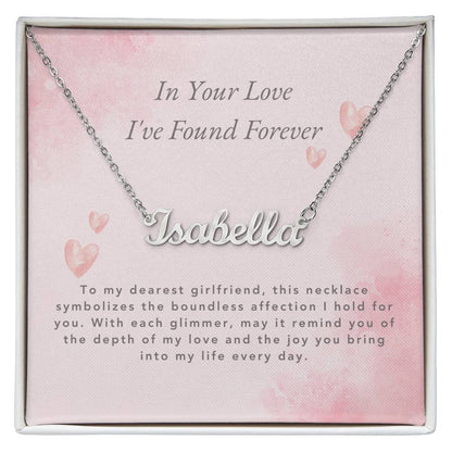 Endless Affection Necklace for Girlfriend