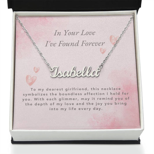 Endless Affection Necklace for Girlfriend