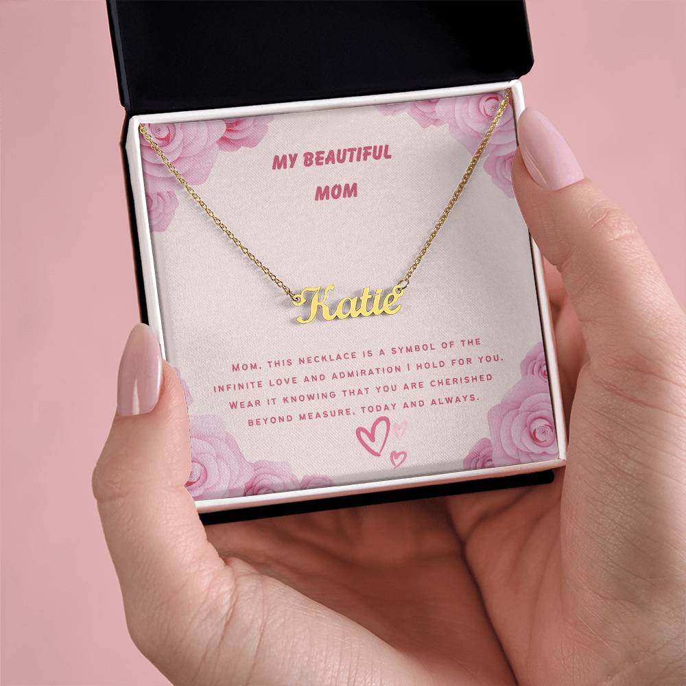 Mom's Personalized Name Necklace