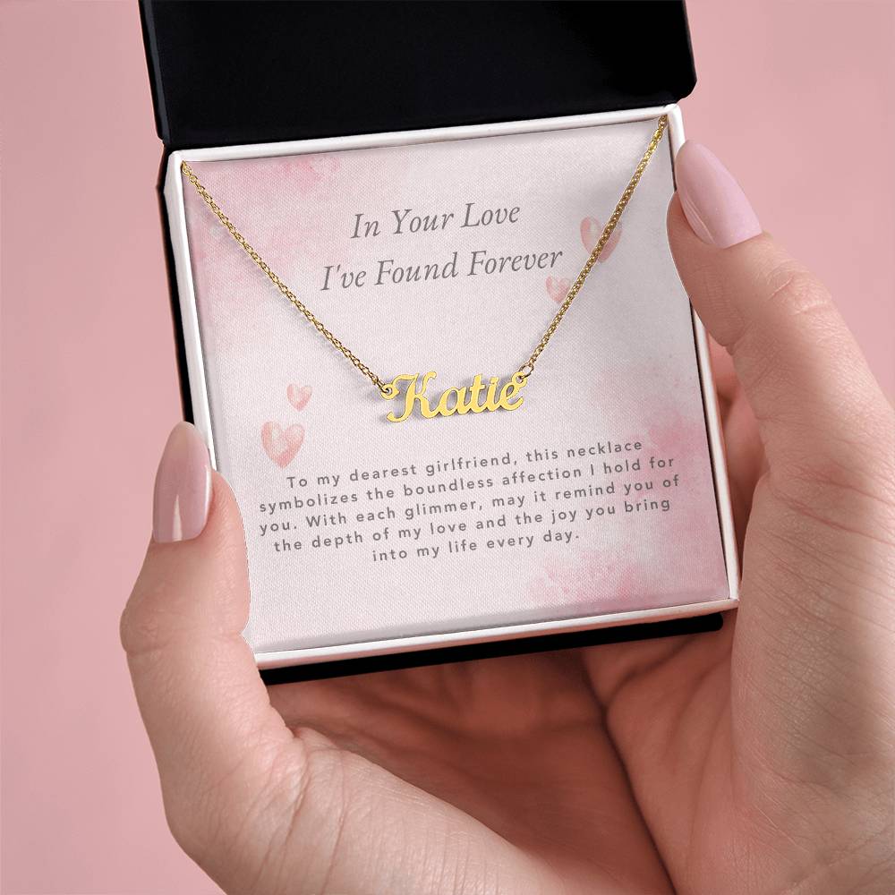 Endless Affection Necklace for Girlfriend