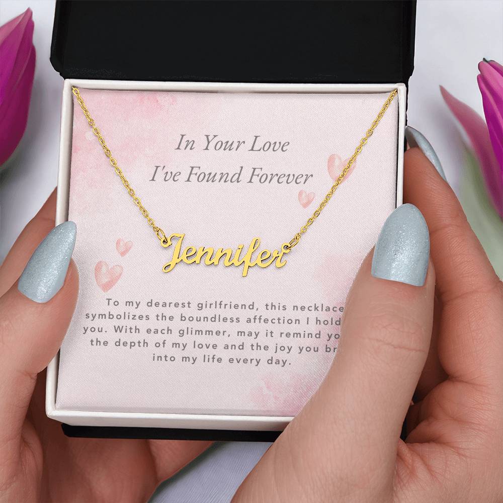 Endless Affection Necklace for Girlfriend