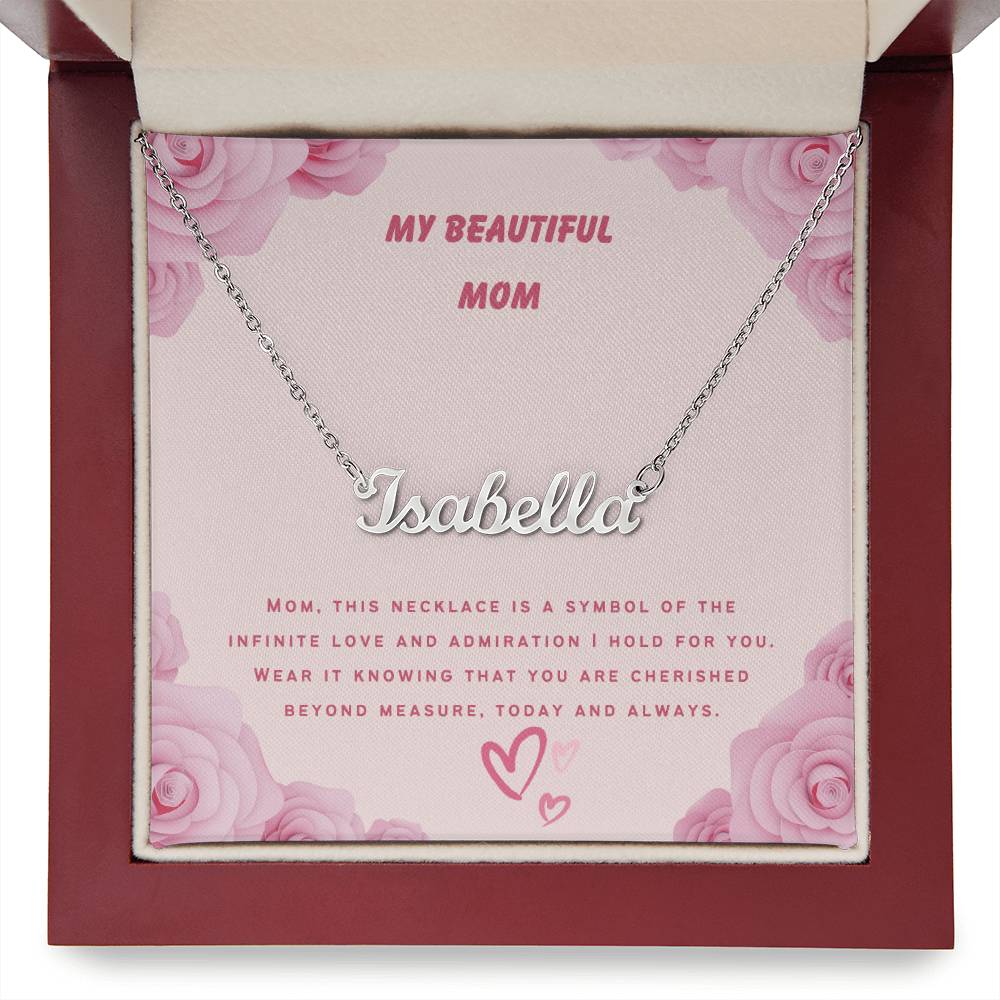 Mom's Personalized Name Necklace