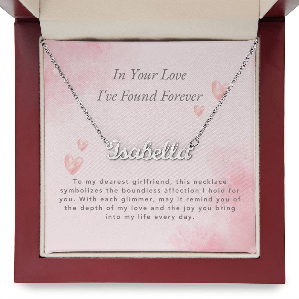 Endless Affection Necklace for Girlfriend