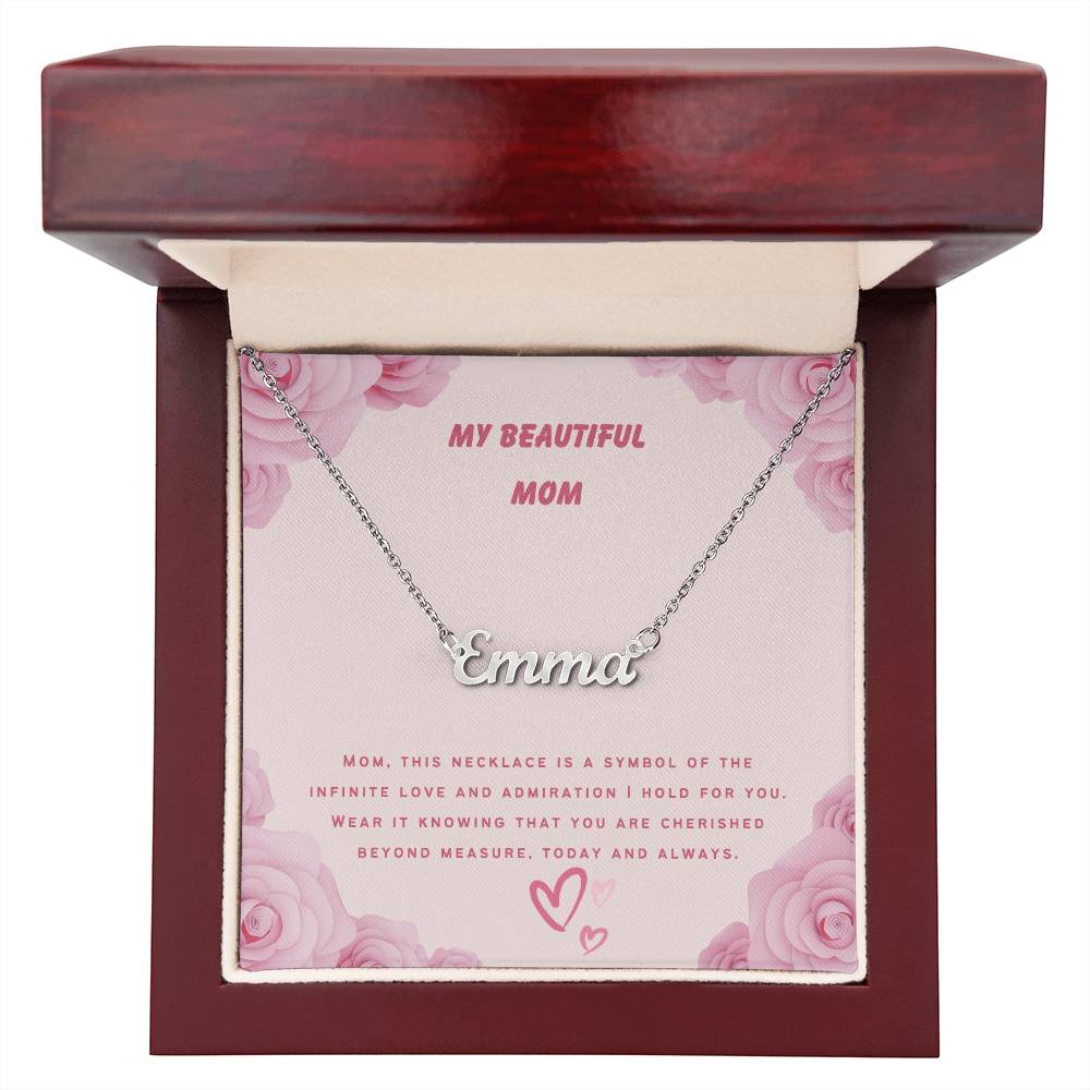 Mom's Personalized Name Necklace