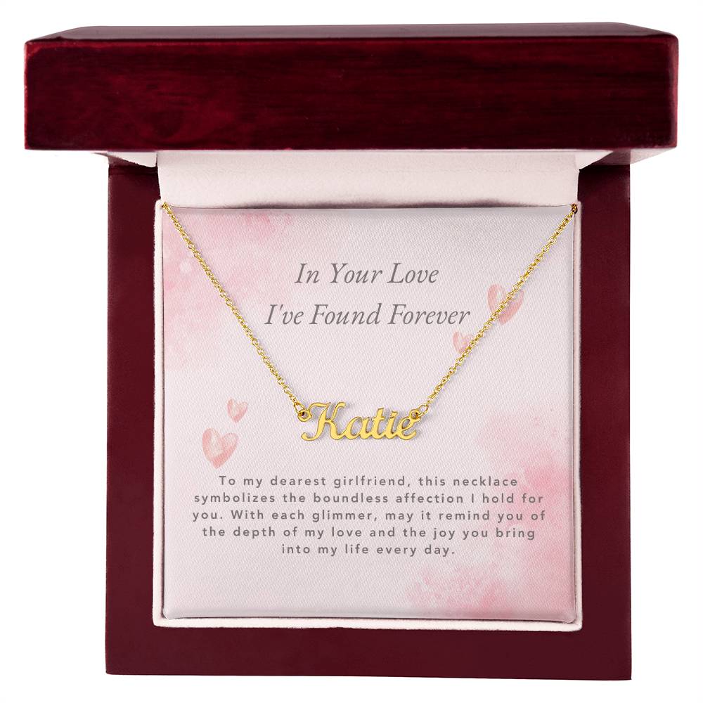 Endless Affection Necklace for Girlfriend