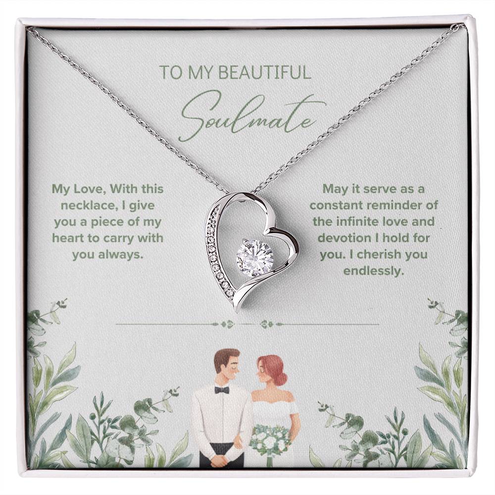 Endless Love: Forever Love Necklace with Message Card