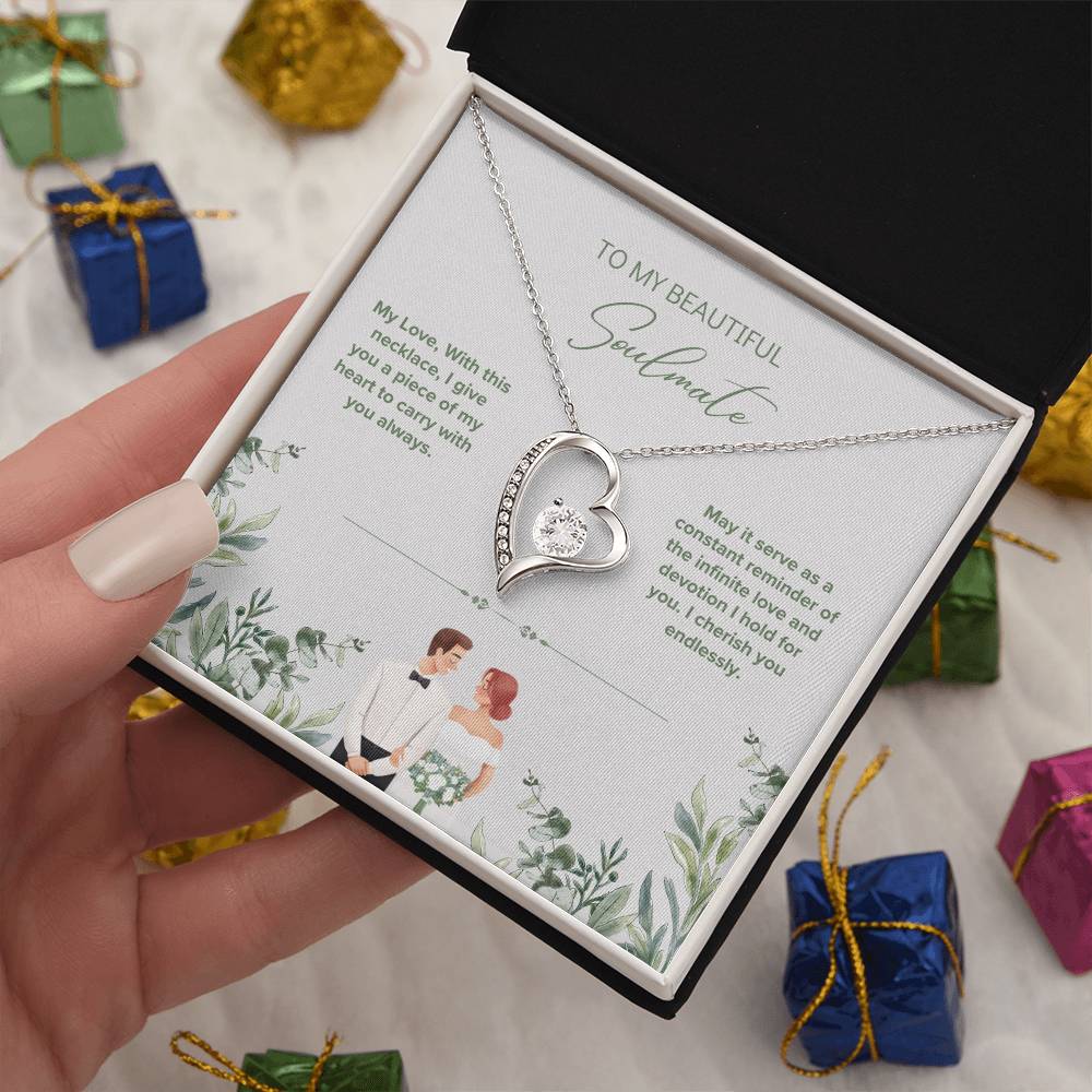 Endless Love: Forever Love Necklace with Message Card