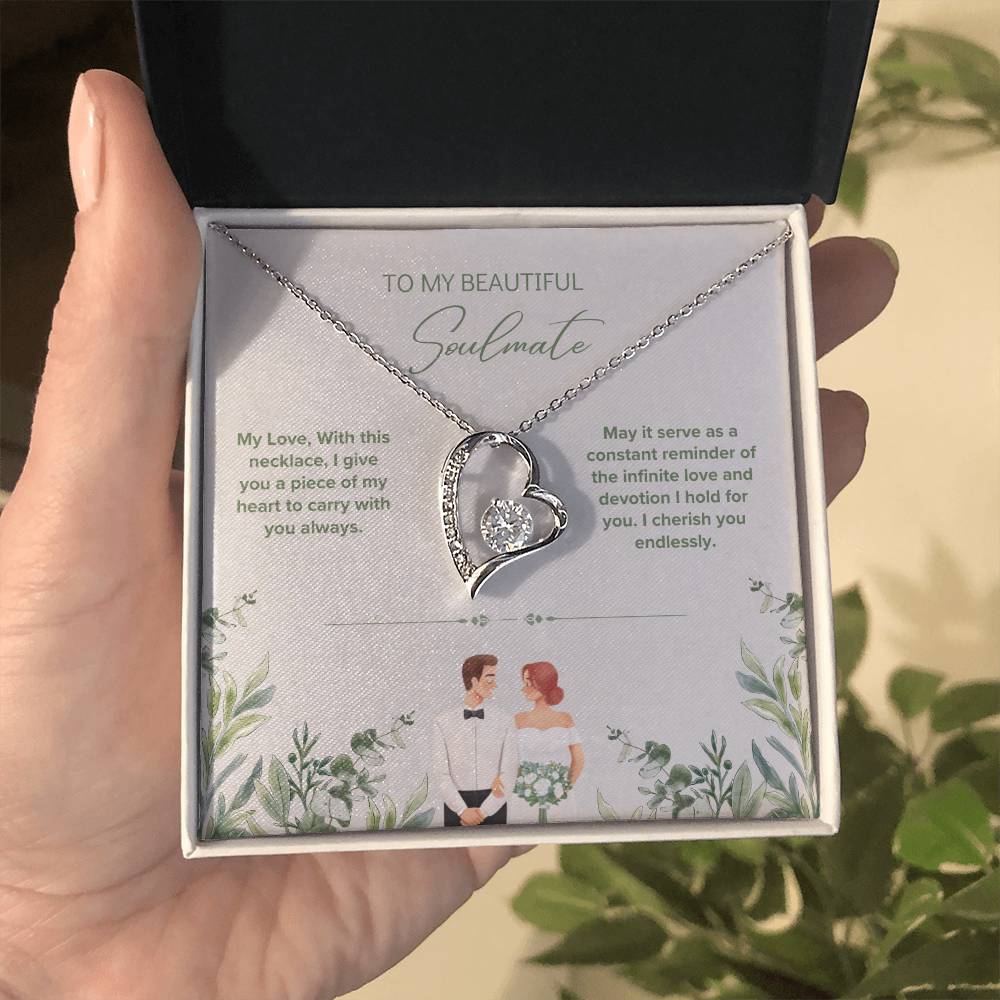 Endless Love: Forever Love Necklace with Message Card