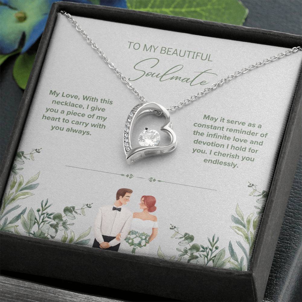 Endless Love: Forever Love Necklace with Message Card